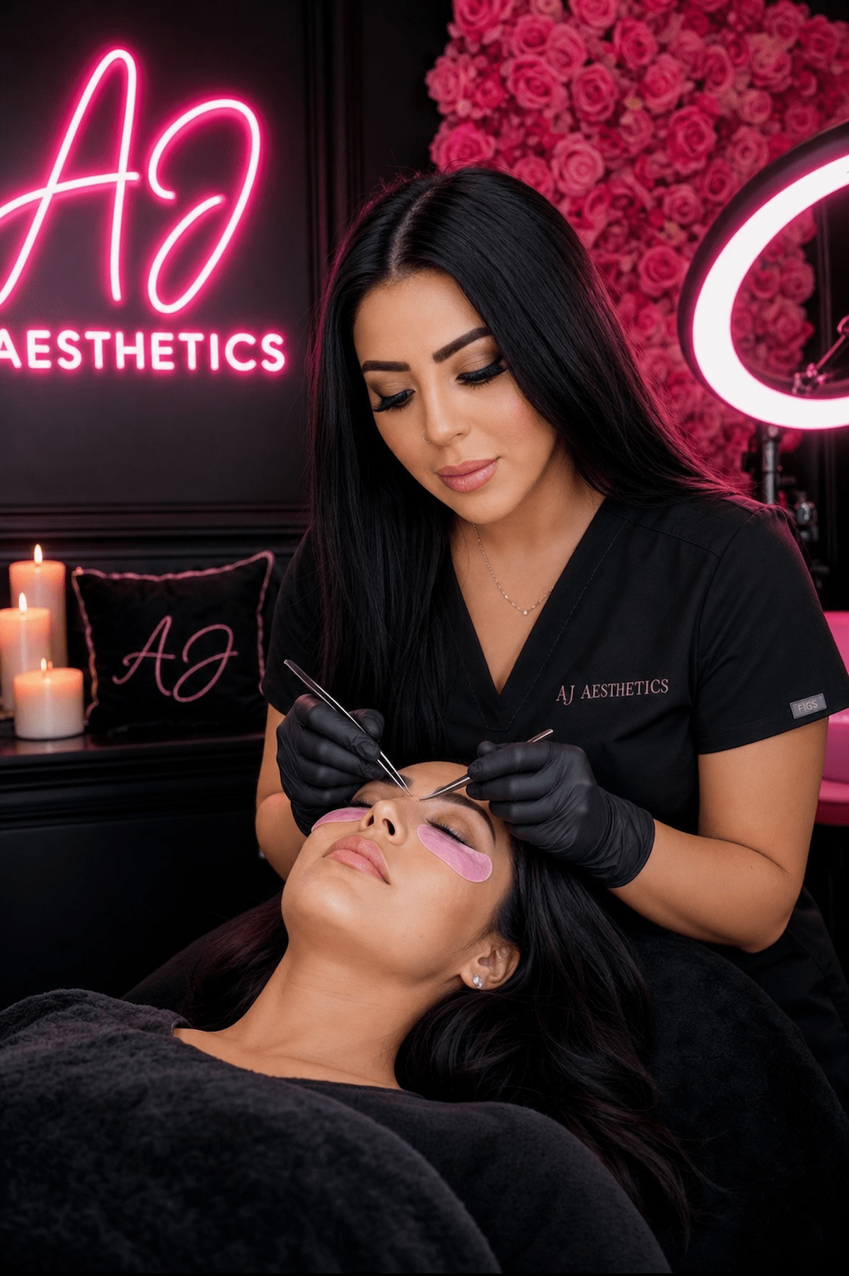 Lash extensions and lifts in Stuart, FL by AJ Aesthetics